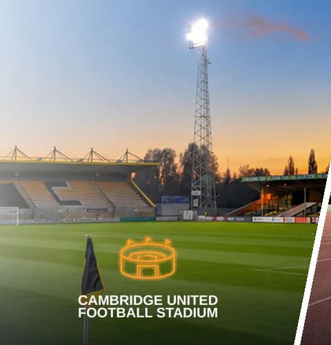Cambridge United Football Stadium clinic