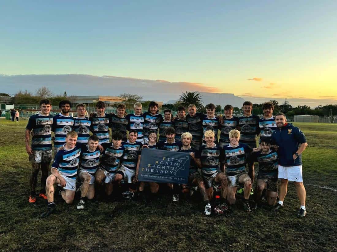 FAST supporting a rugby team on an international tour in South Africa
